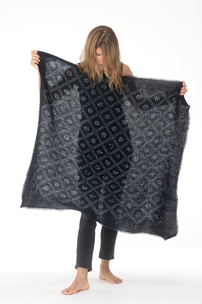 FLOWER LATTICE BANDANA