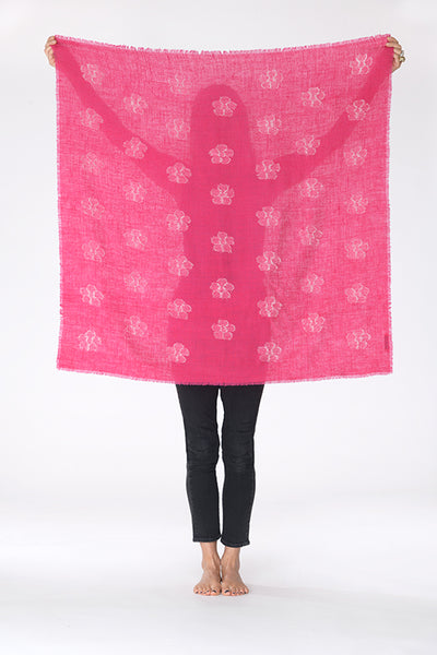 REVERSE BLOSSOM FLOAT BANDANA