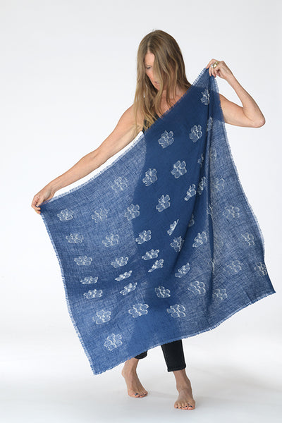 REVERSE BLOSSOM FLOAT BANDANA
